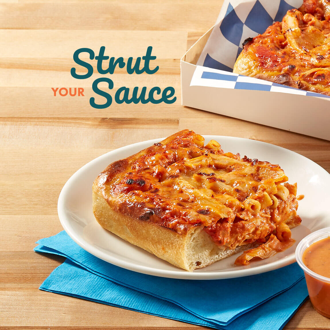 Vodka Sauce Mac & Cheese Pizza