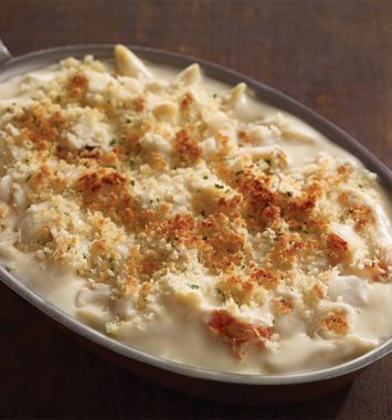 baked lobster monterey jack cheese sauce penne advanced food products