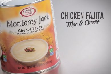 chicken fajita mac n cheese advanced food products