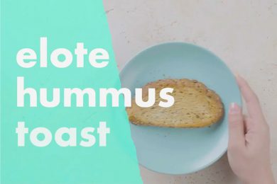 advanced food products mediterranean hummus toast