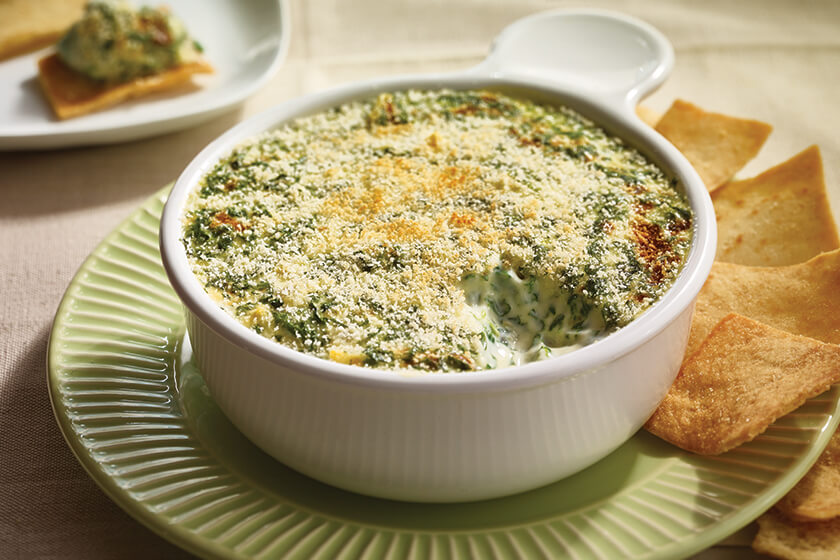 spinach artichoke dip advanced food products